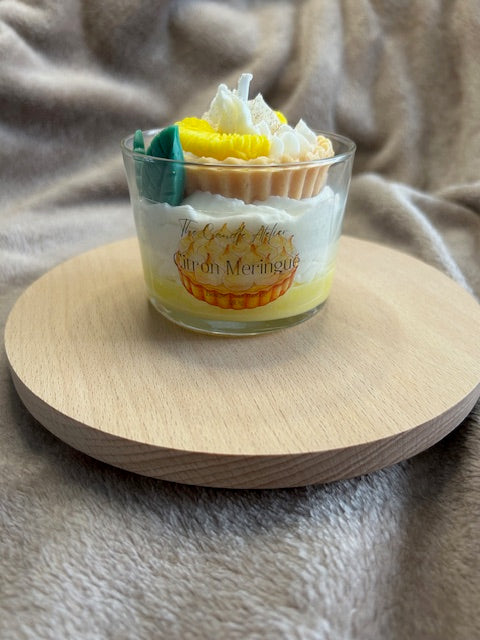 Bougie Gourmande Citron Meringué