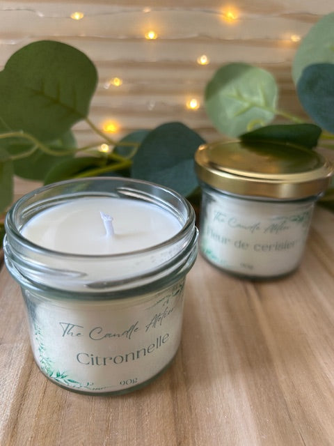 Bougie parfumée 90g