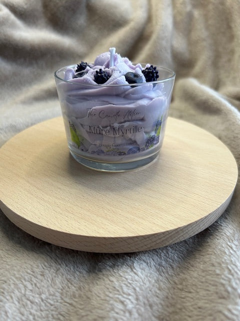Bougie Gourmande Mûre Myrtille